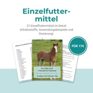 eBook: Natürliche Einzelfuttermittel
